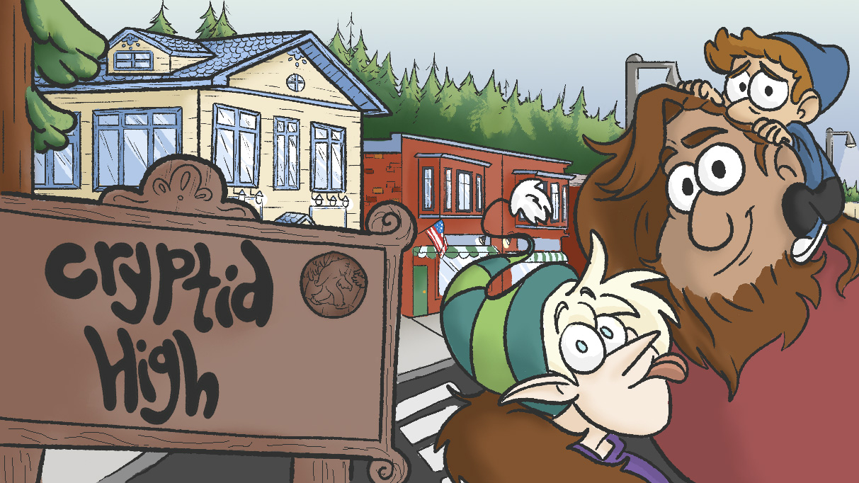 Colored Frame of the poster art