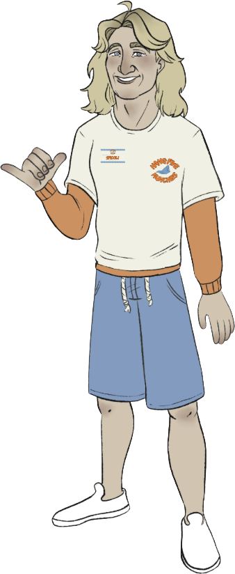 Male truck cast member uniform concept