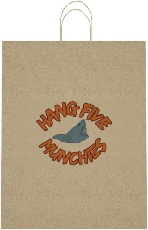 Hang Five Munchies to-go bag